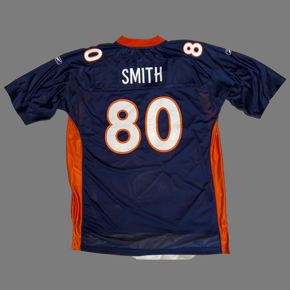 Rod Smith Denver Broncos Vintage Reebok On Field Football Jersey